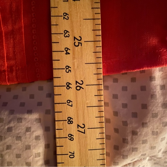 Tabi Boho Linen Shirt Tunic Women’s Size Medium Burnt Orange - Picture 10 of 10